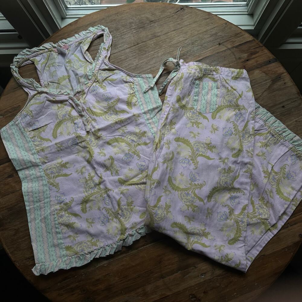 100% Cotton Y2K PJ Set Size Small